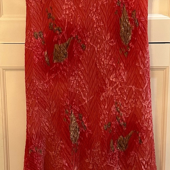 Maxi dress komarov. Large. Coral evening cruise wear - Picture 5 of 7